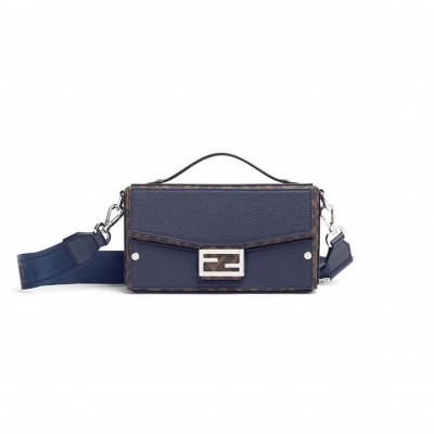 FENDI SOFT TRUNK BAGUETTE 7VA565AQWHF1O8P (21.5*13*6.5cm)